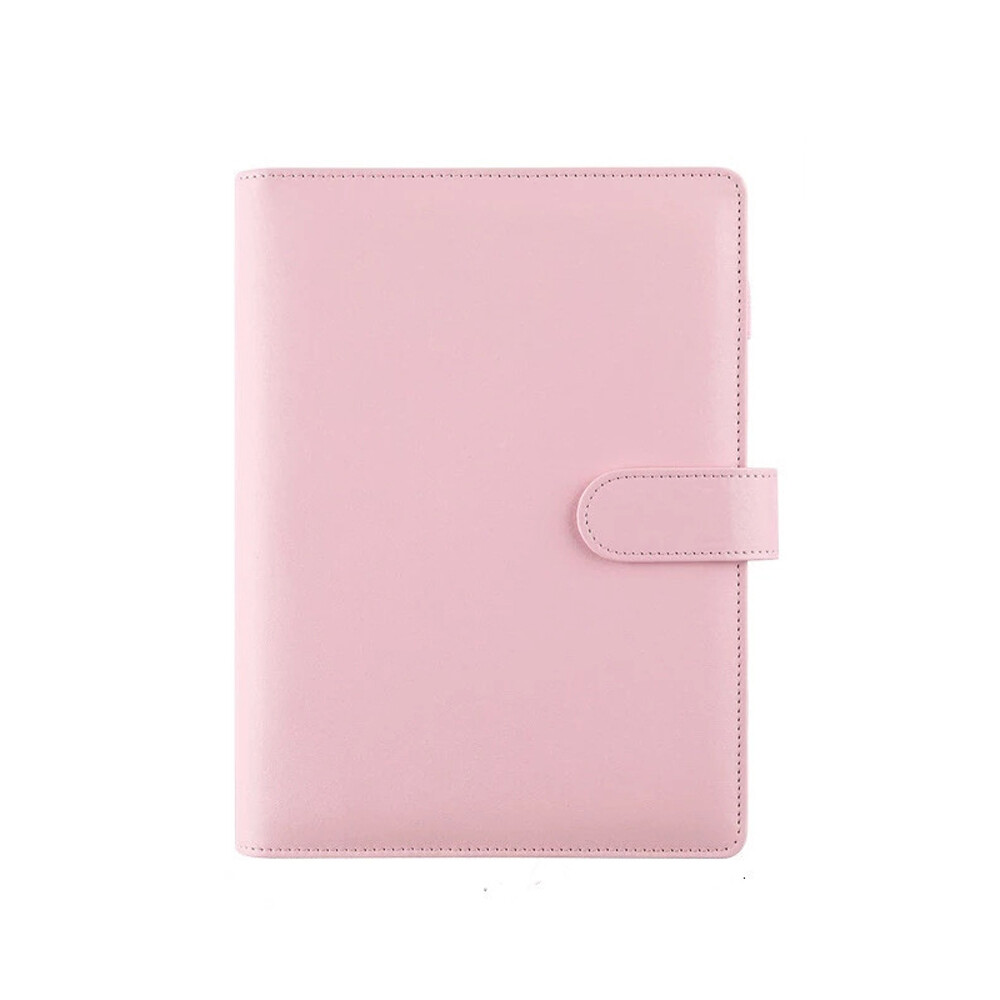 XAVIE School Supplies Journal A6/A5 Macaroon Color Ring Binder PU Leather Binder Cover Notepad Cover Loose-Leaf Cover Notebook Cover