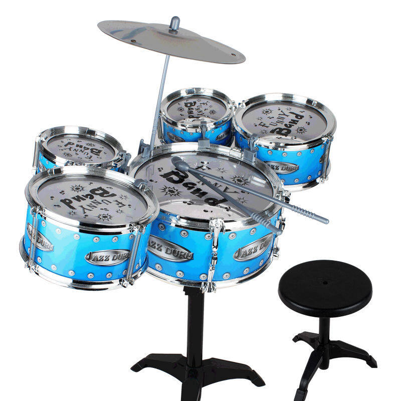 Trống Đồ Chơi Cho Trẻ Em, Trống Đồ Chơi Mô Phỏng Nhạc Jazz Cho Bé Trai Và Bé Gái 1-3-6 Tuổi