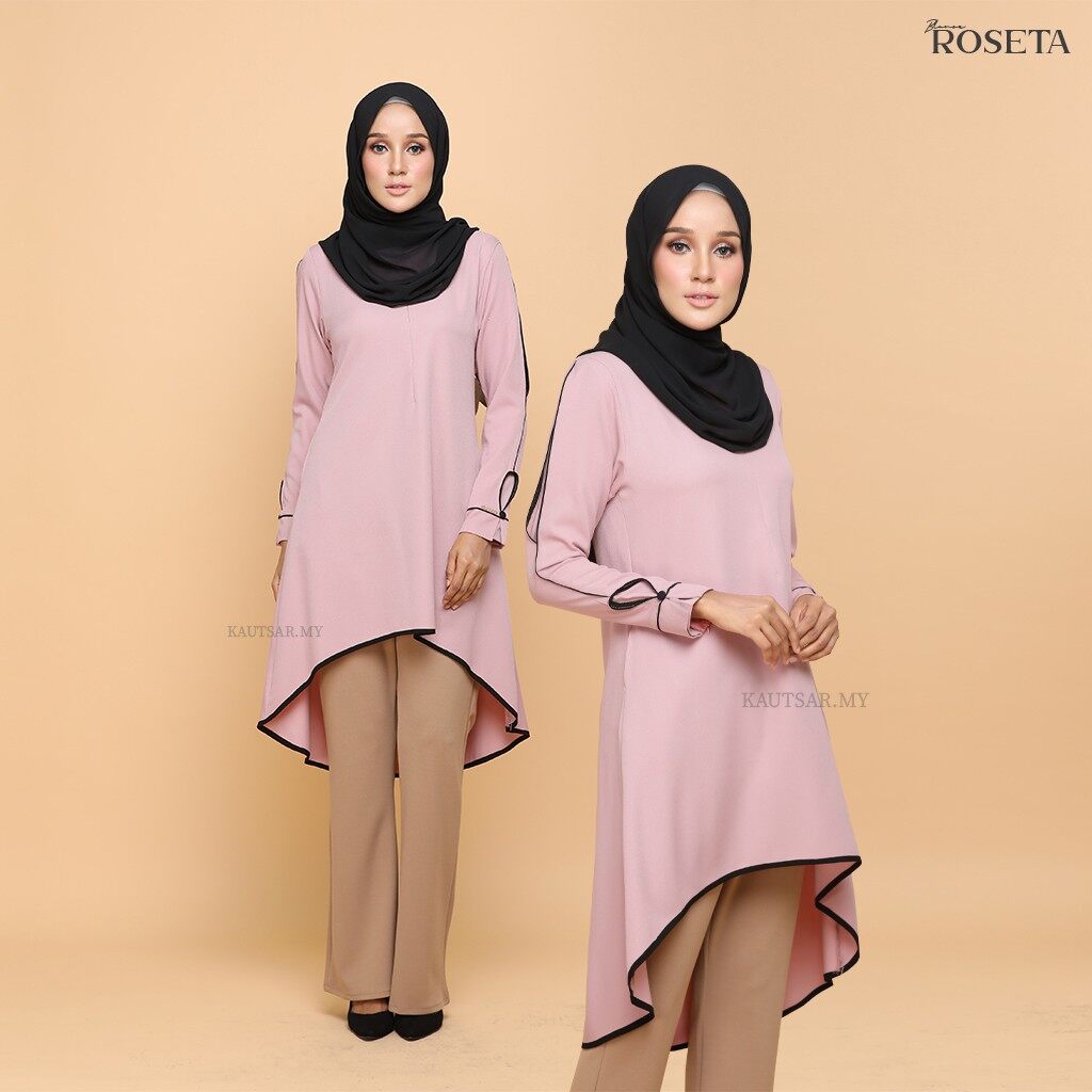 baju smart casual muslimah