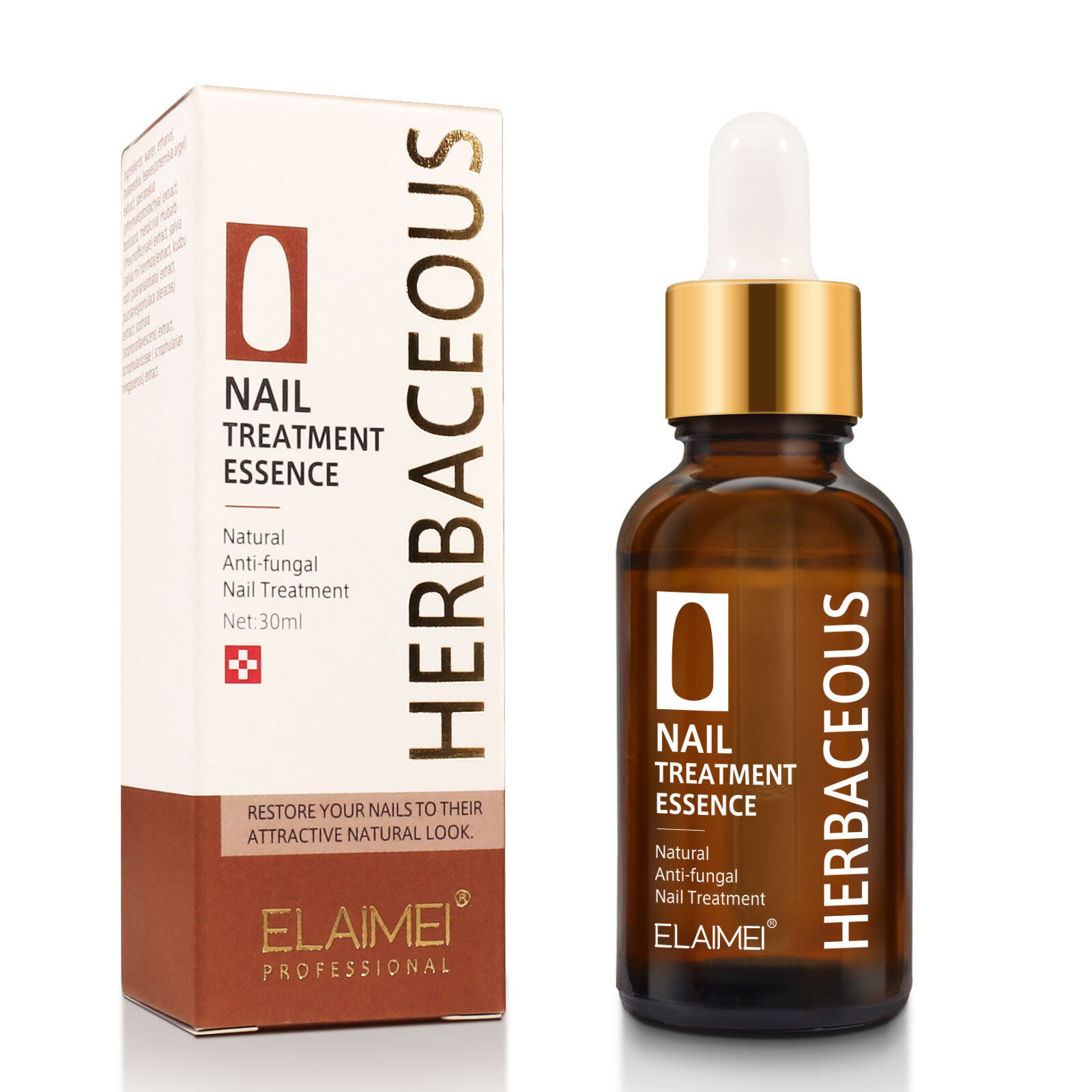 ELAIMEI/ ALIVER NAIL TREATMENT ESSENCE 30ML Lazada