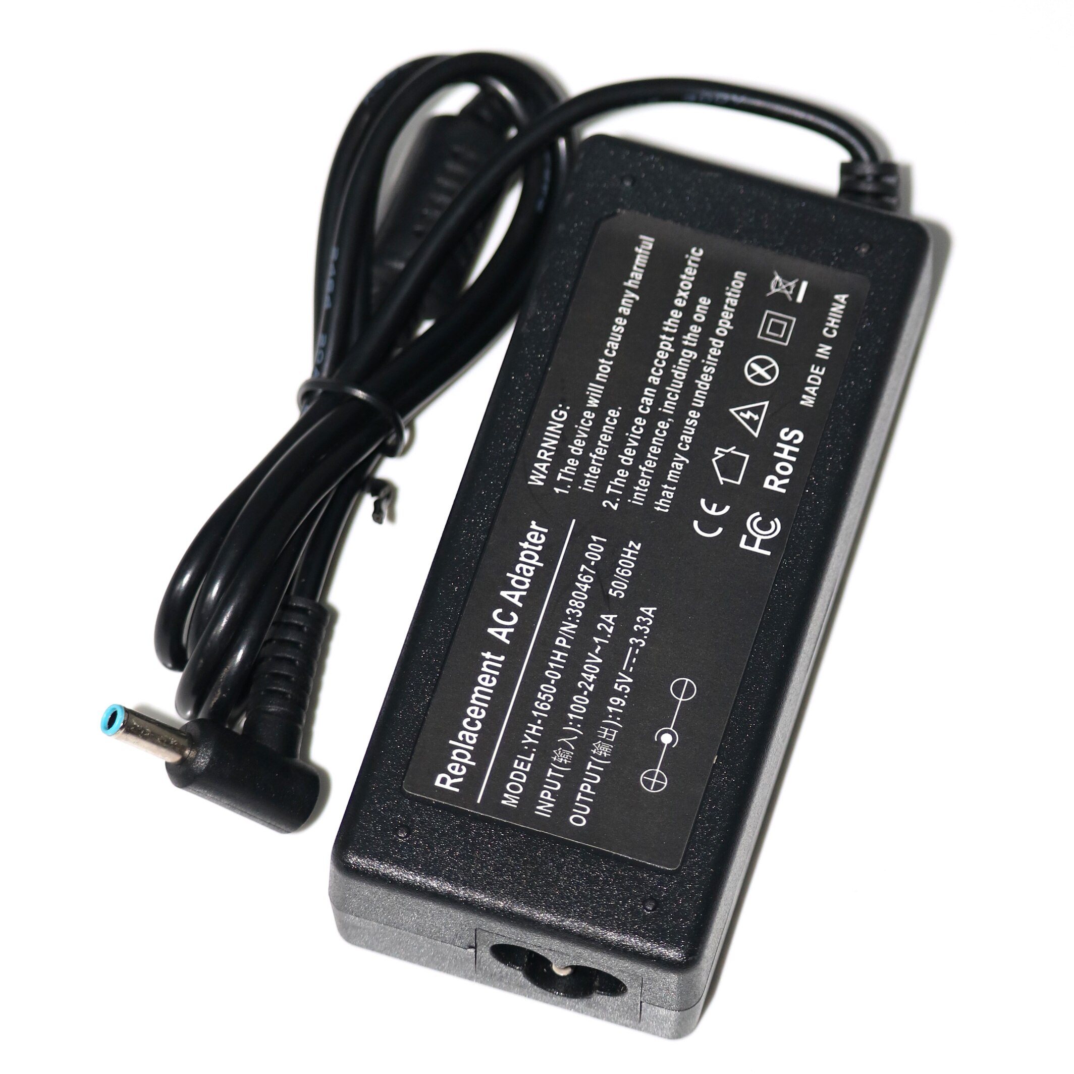 Chargeur Secteur 19,5V 3,33A Pour HP COMPAQ Pavilion Sleekbook 14-B107 - Neuf