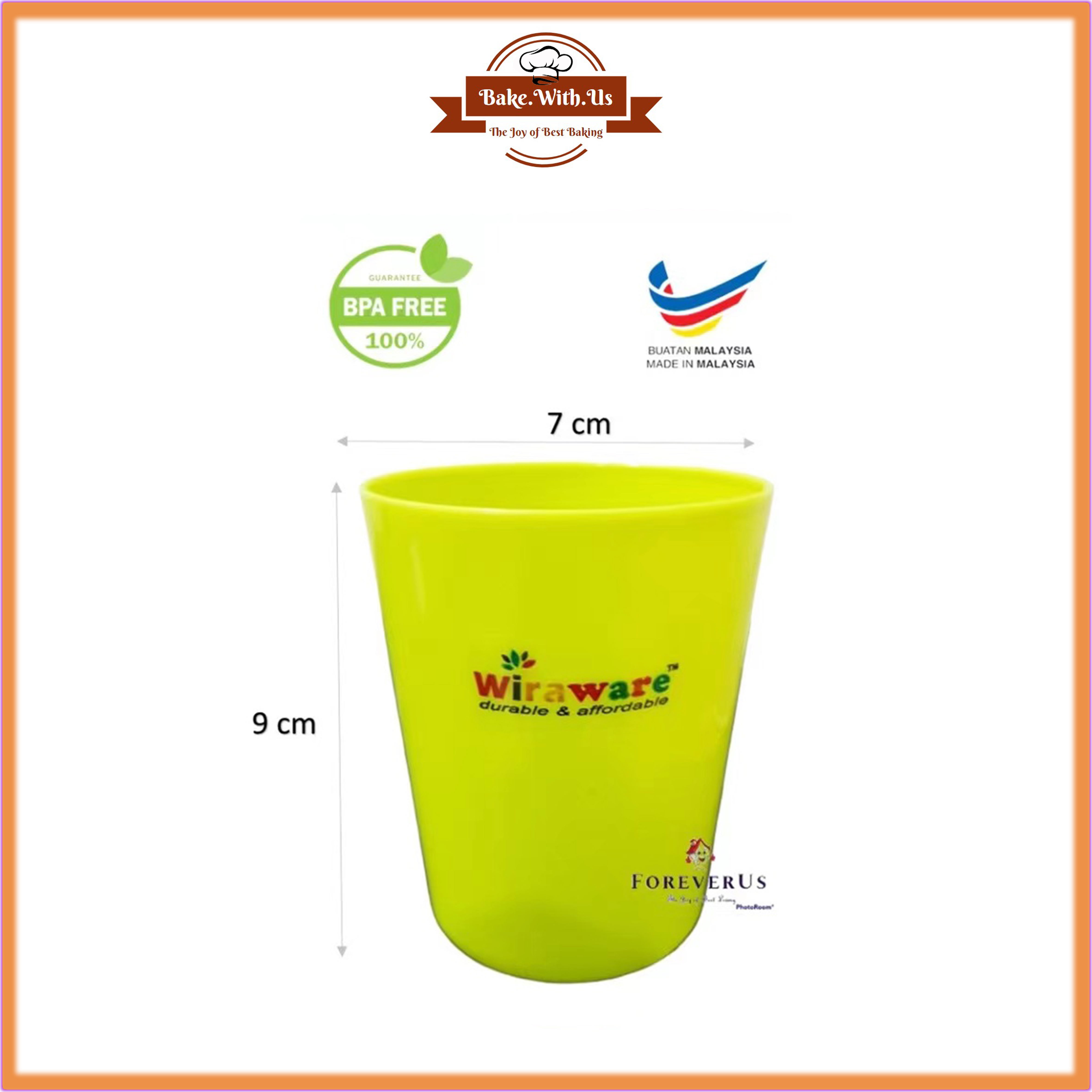 Cawan Plastik BPA free 8oz Plastic Colour Cup Party Cup Plastic Cup ...