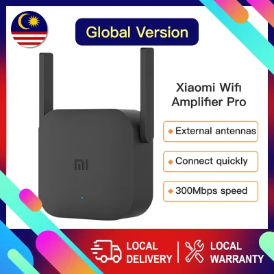 Xiaomi WiFi Pro 300M 2.4G WiFi Extender Repeater Pro Amplifier With 2 Antenna Mijia Range Extender Stable Network