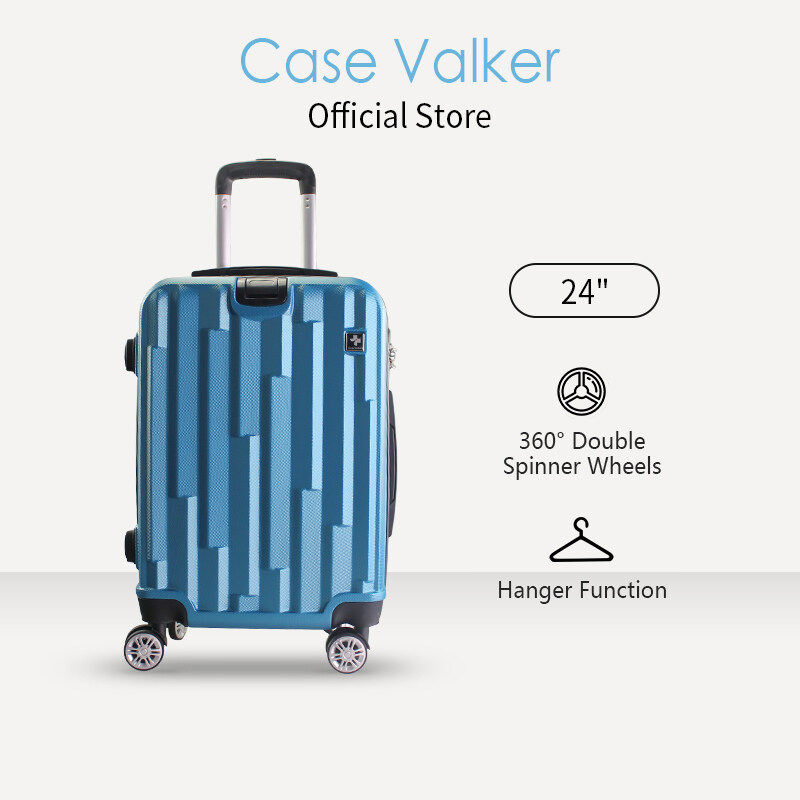 Case Valker Matrix Hard Case ABS 24 Inch Luggage Bag with Hanger Set Luggage 24 Ultra Light Weight Lazada