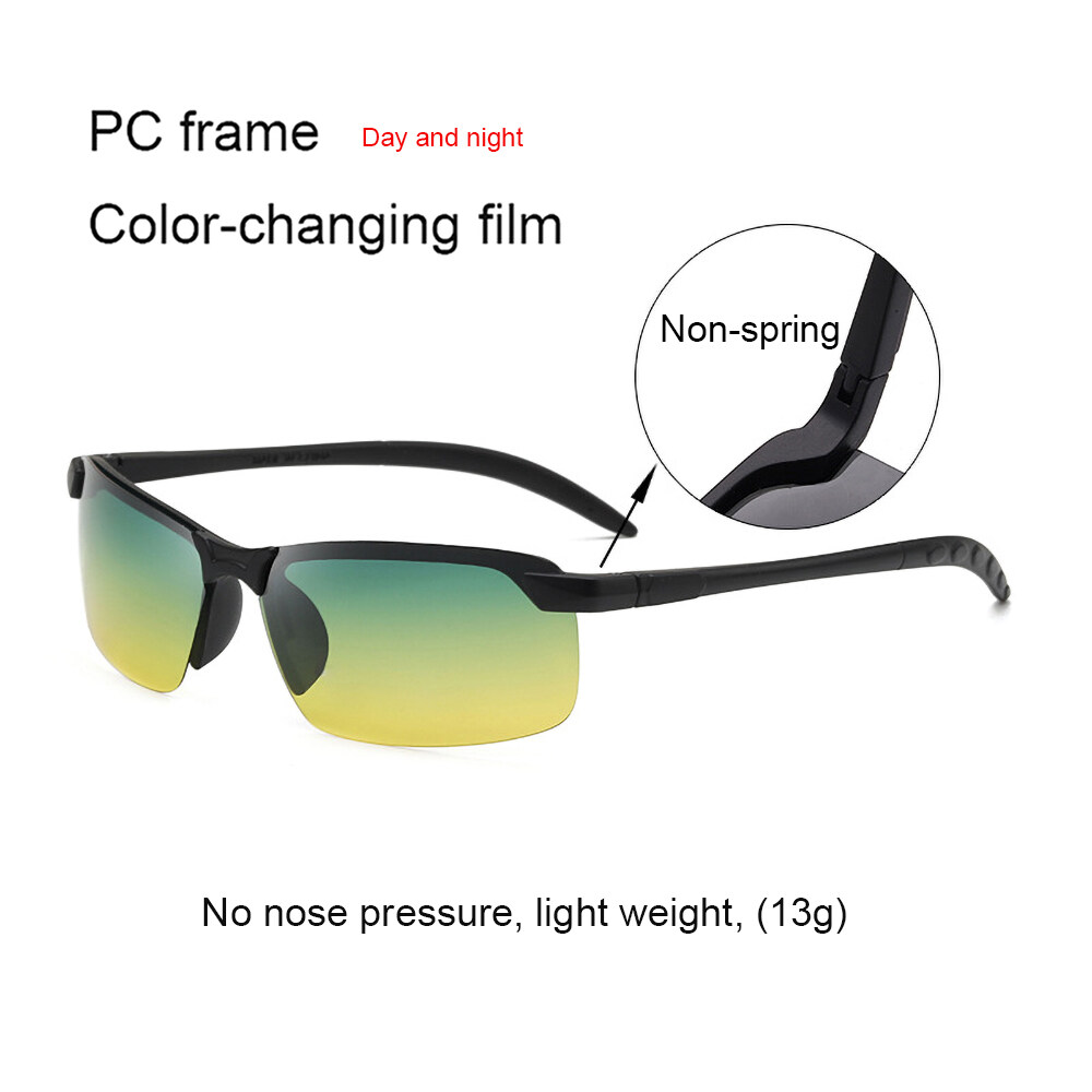 Aitemay Photochromic Sunglasses Polarized Driving Chameleon Glasses