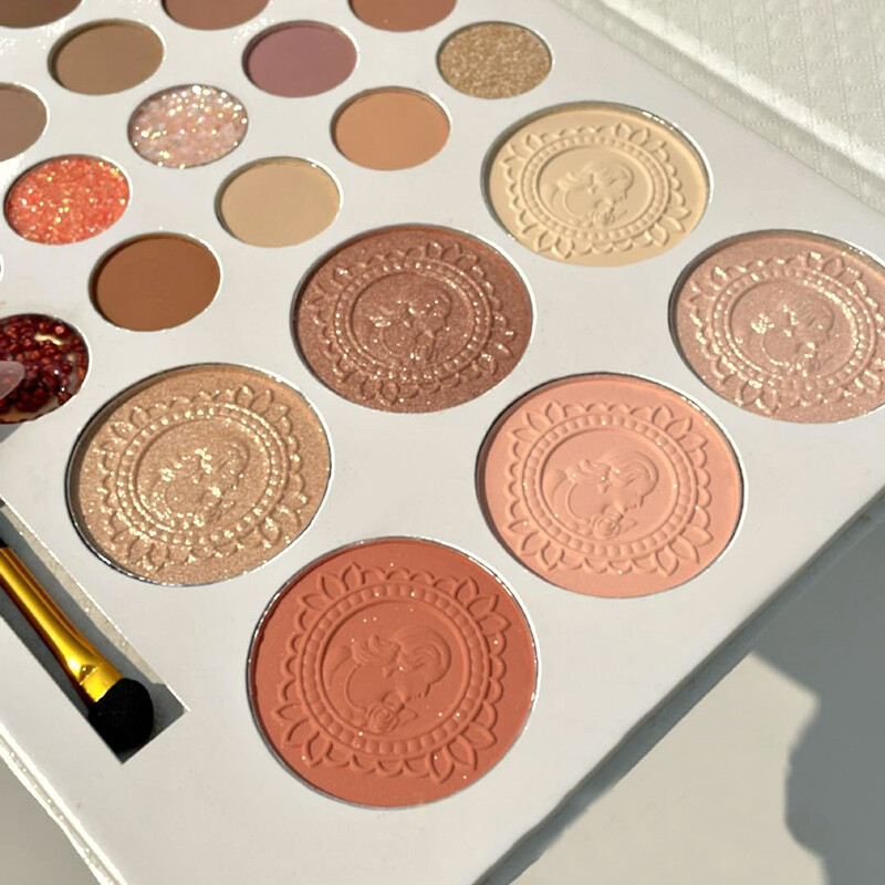 26 Colors Eyeshadow Palette Pearly Matte Earth Color Eyeshadow