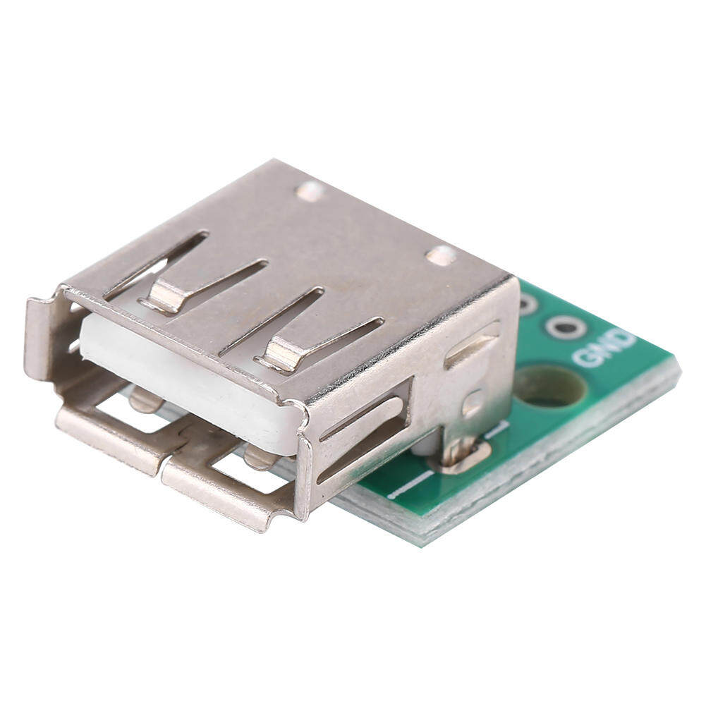 10Pcs USB USB Breakout Board Type A Female Socket Breakout Board 2.54mm Pitch Adapter Connector DIP