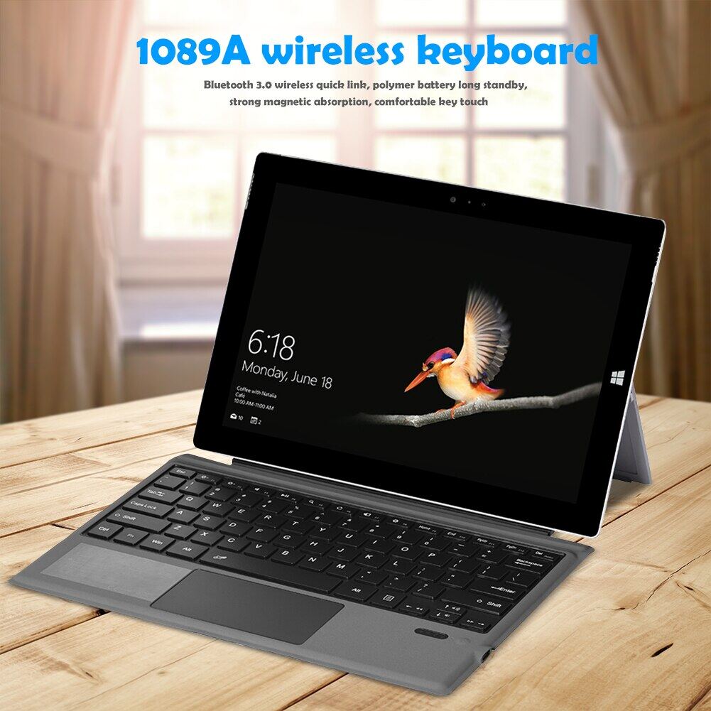 Keyboard For Microsoft Surface Pro 3/4/5/6/7 Tablet Wireless 3.0 Tablet ...