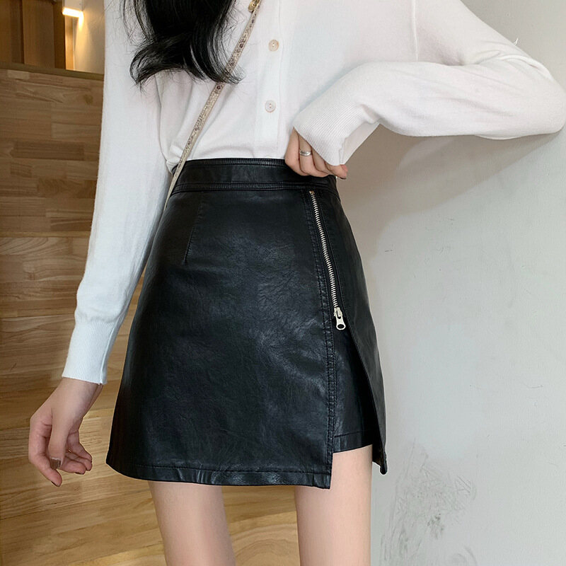 Women's Spring and Autumn Slim A-line Skirt