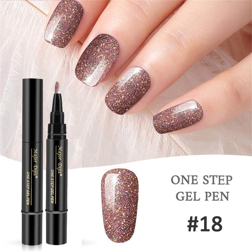 Nail 1 Pc 3 In Step Painting Varnish Pen One To Use UV 5ml 2021 New