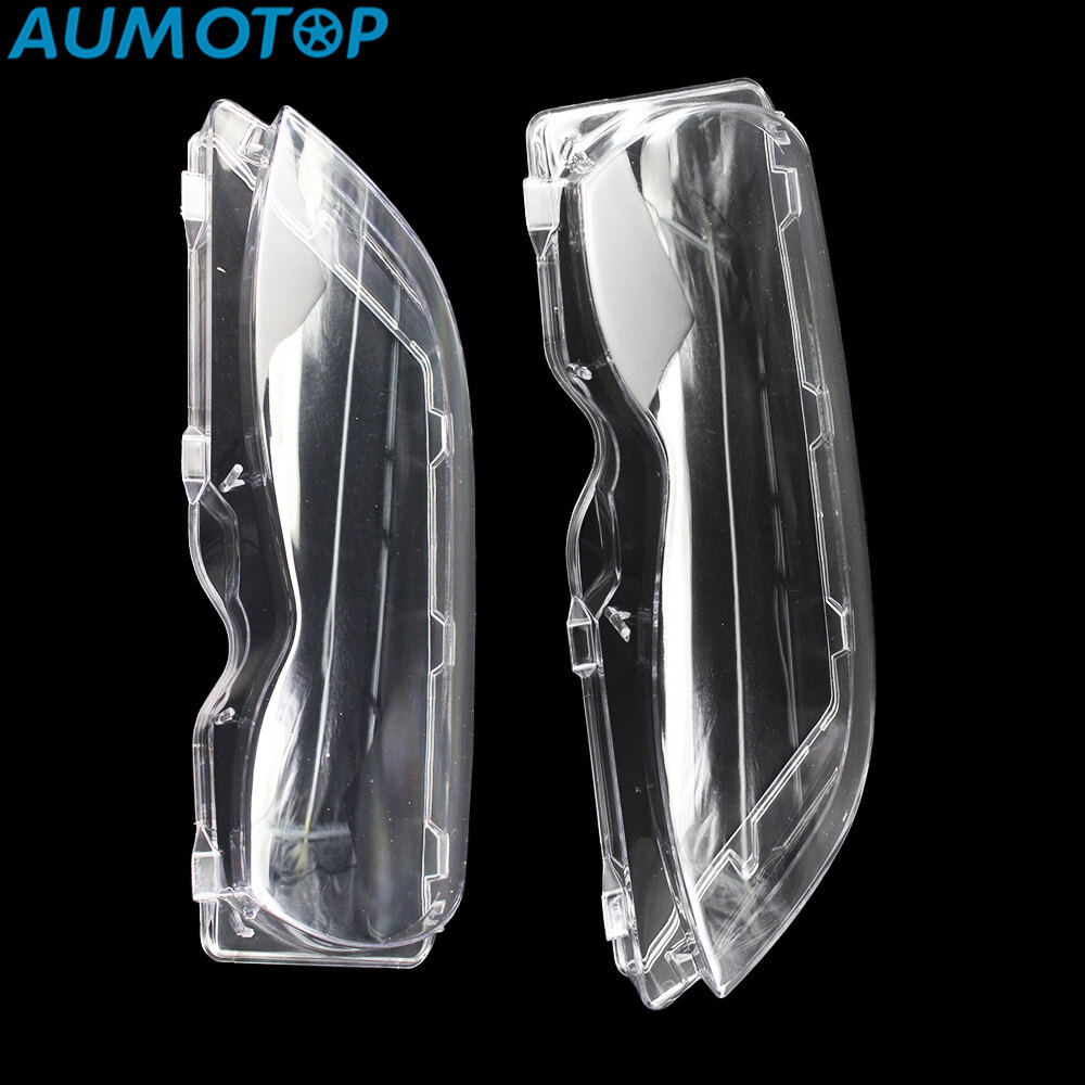 Aumotop một cặp đèn pha rõ ràng bao gồm đèn pha Lense ống kính đèn pha phía trước ống kính replacemnt cho BMW E46 3-Series 4 cửa 02-05