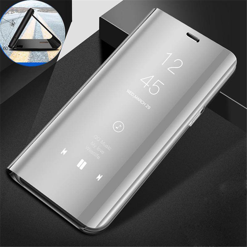 Clear View Mirror Case For Samsung Galaxy Note 9 / Note9 Leather Flip Stand Case Mobile Accessories Phone Cases Cover