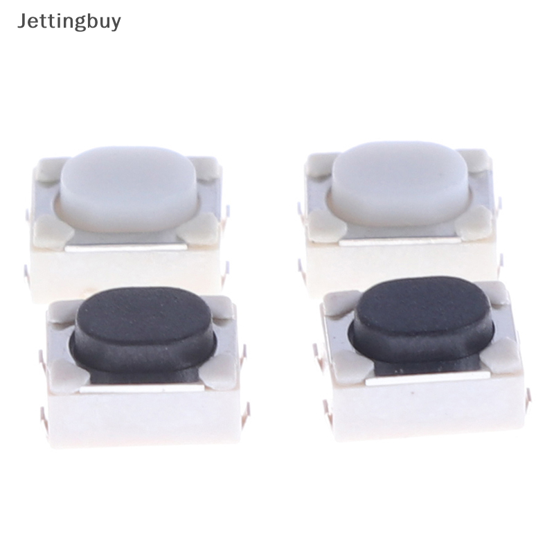 【Jettingbuy】flash Sale 20 cái 3x4x2.5mm SMD công tắc nhấn 4 pin cảm ứng công tắc kích hoạt siêu nhỏ Đẩy công tắc nút