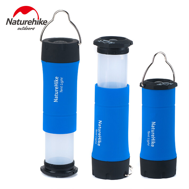 Naturehike Đèn lều cắm trại đa chức năng Đèn cắm trại ngoài trời Đèn chiếu sáng Đèn pin LED