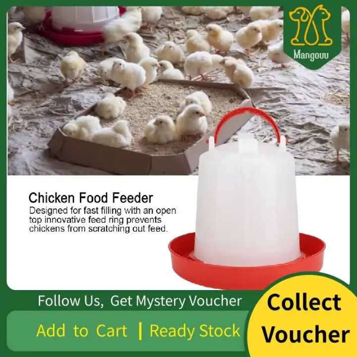 Mangouu 10pcs Automatic Chicken Poultry Chick Hen Drinker Waterer