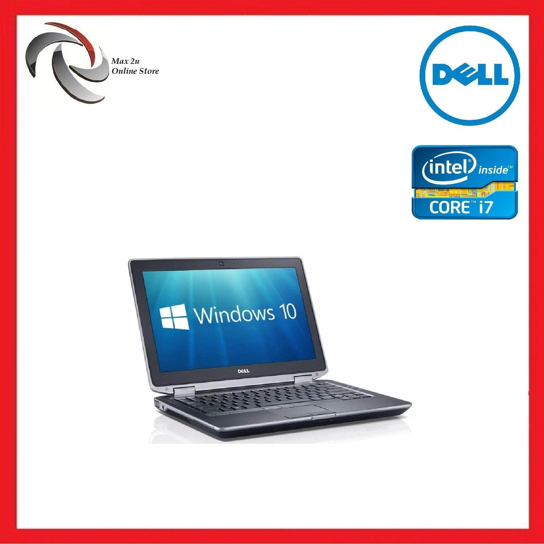 REFURBISHED Notebook Laptop Dell Latitude E6330 i7-3450 2.9ghz/4GB/240GB SSD/13.3 /Warranty 1Month/free mouse Malaysia