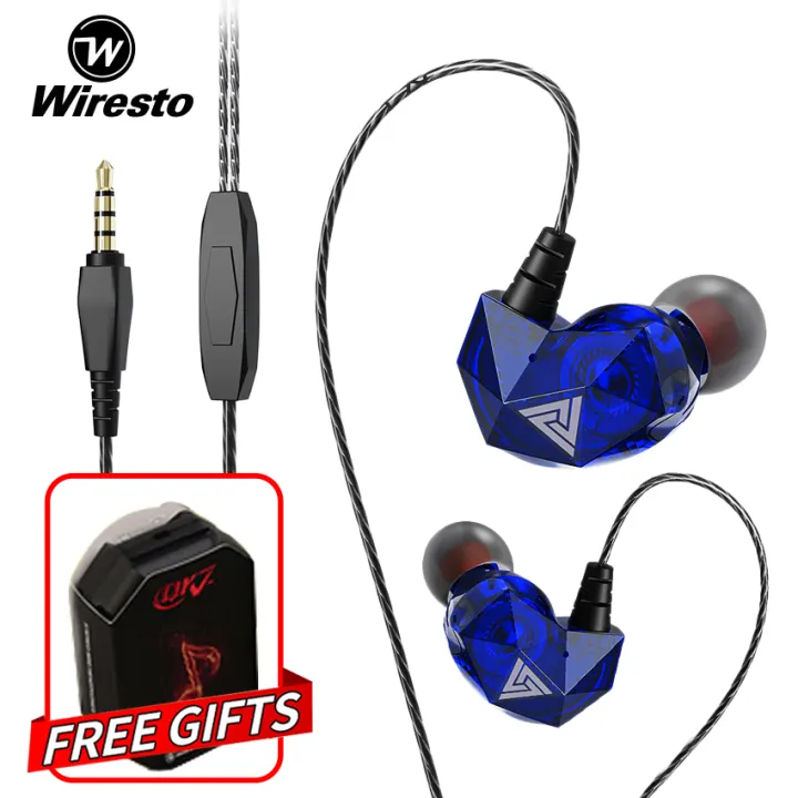 wiresto in ear headphones