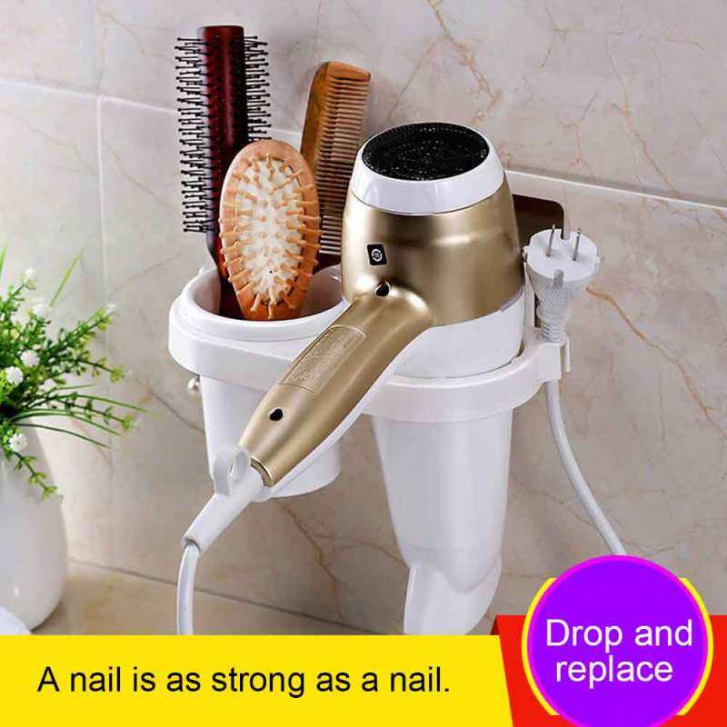 Phòng Tắm Máy Sấy Tóc Giá Đỡ Treo Tường Chắc Chắn Dính Núi Đứng Phòng Rửa Giá Đựng Đồ Máy Sấy Tóc Giá