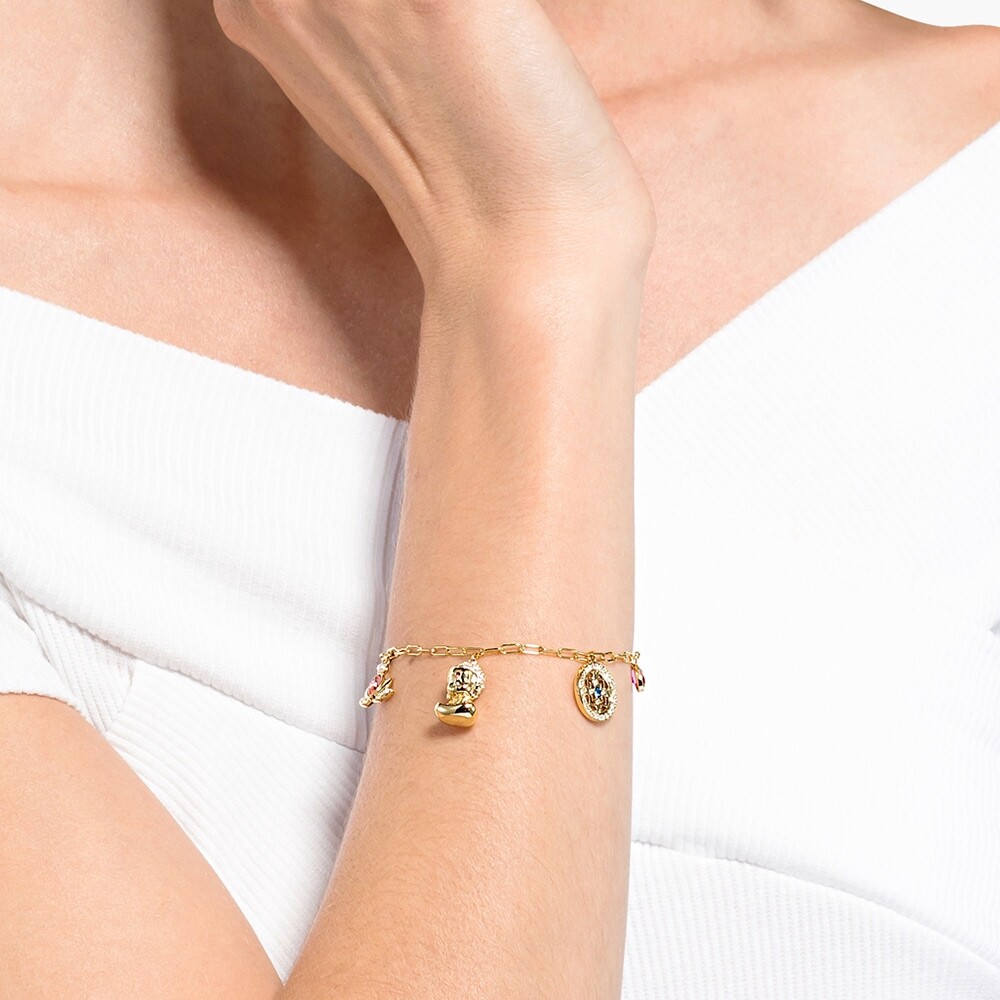Swarovski SYMBOL Mysterious Element Buddha Statue Female Bracelet