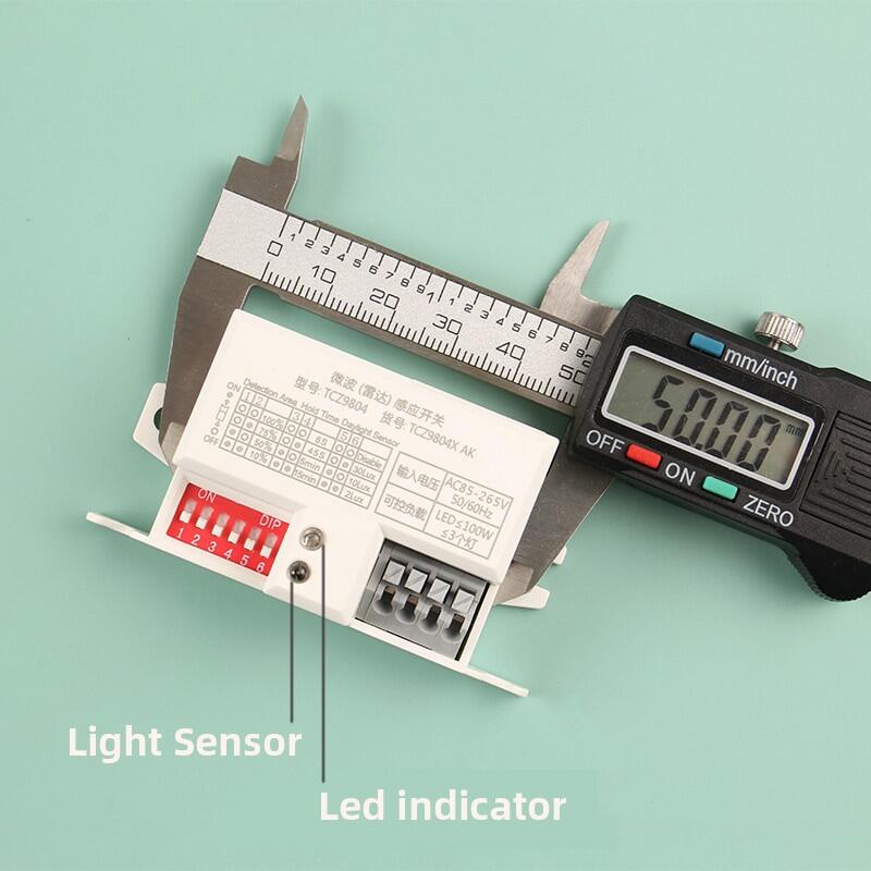 Motion Sensor Switch 5.8ghz Microwave Radar Wireless Body Movement Adjustable Detector More Advanced Than Pir Infrared