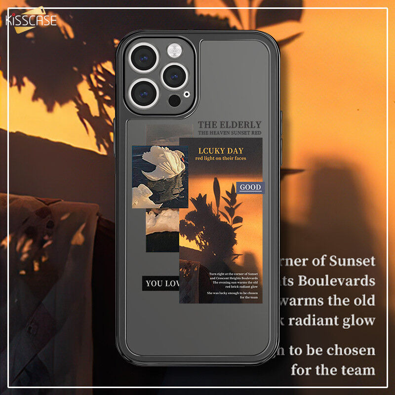 KISSCASE for IPhone 14 Pro Max/iPhone 14 Plus/iPhone 14 IPhone 13 Pro Max 13 Pro 13 IPhone 12 Pro Max 12 Pro 12 IPhone 11 Pro 11 Fashion Trends Coloured Drawing or Pattern Phone Case