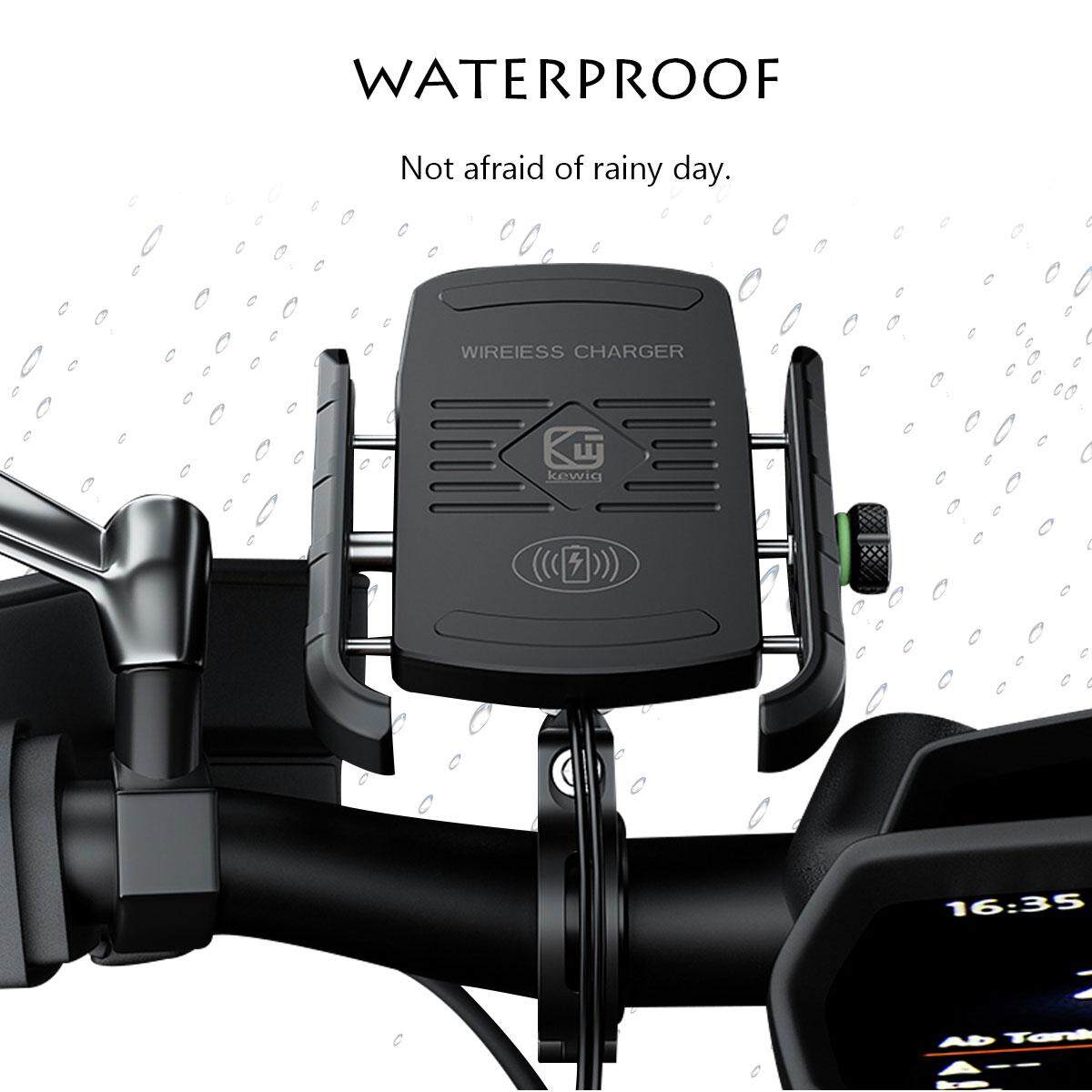motorcycle wireless phone charger