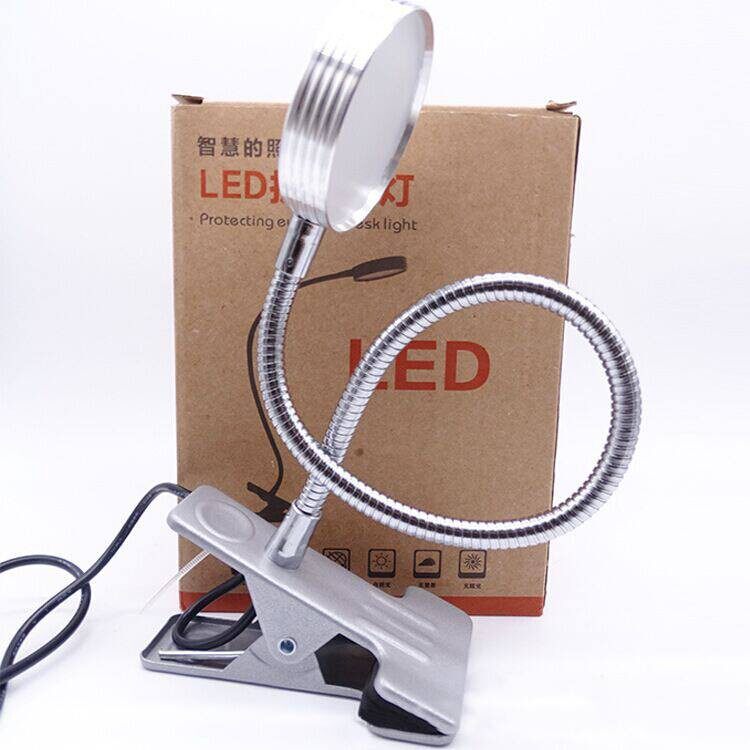 Đèn led kẹp hỗ trợ nối mi, phun xăm, nail