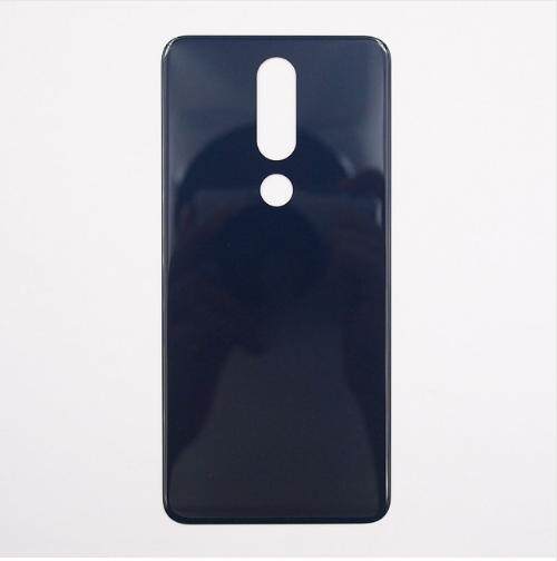 Untuk Nokia 5.1 Plus Penutup Belakang 5.86 Inci Pintu Logam Perumahan Flash Pengganti Cover Perbaikan Bagian untuk Nokia X5 2018