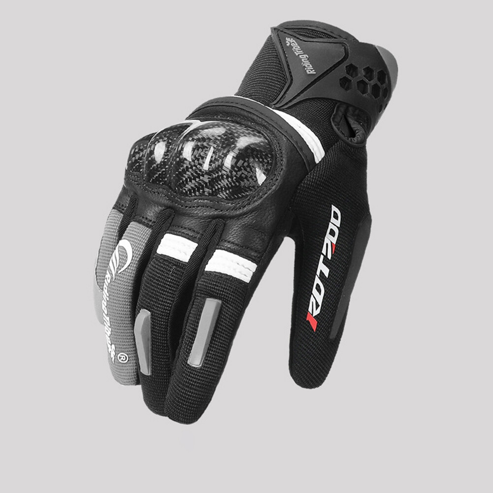 1 pair available motorcycle outdoor riding gloves windproof breathable anti-fall gloves full finger cover touch screen gloves horse riding gloves