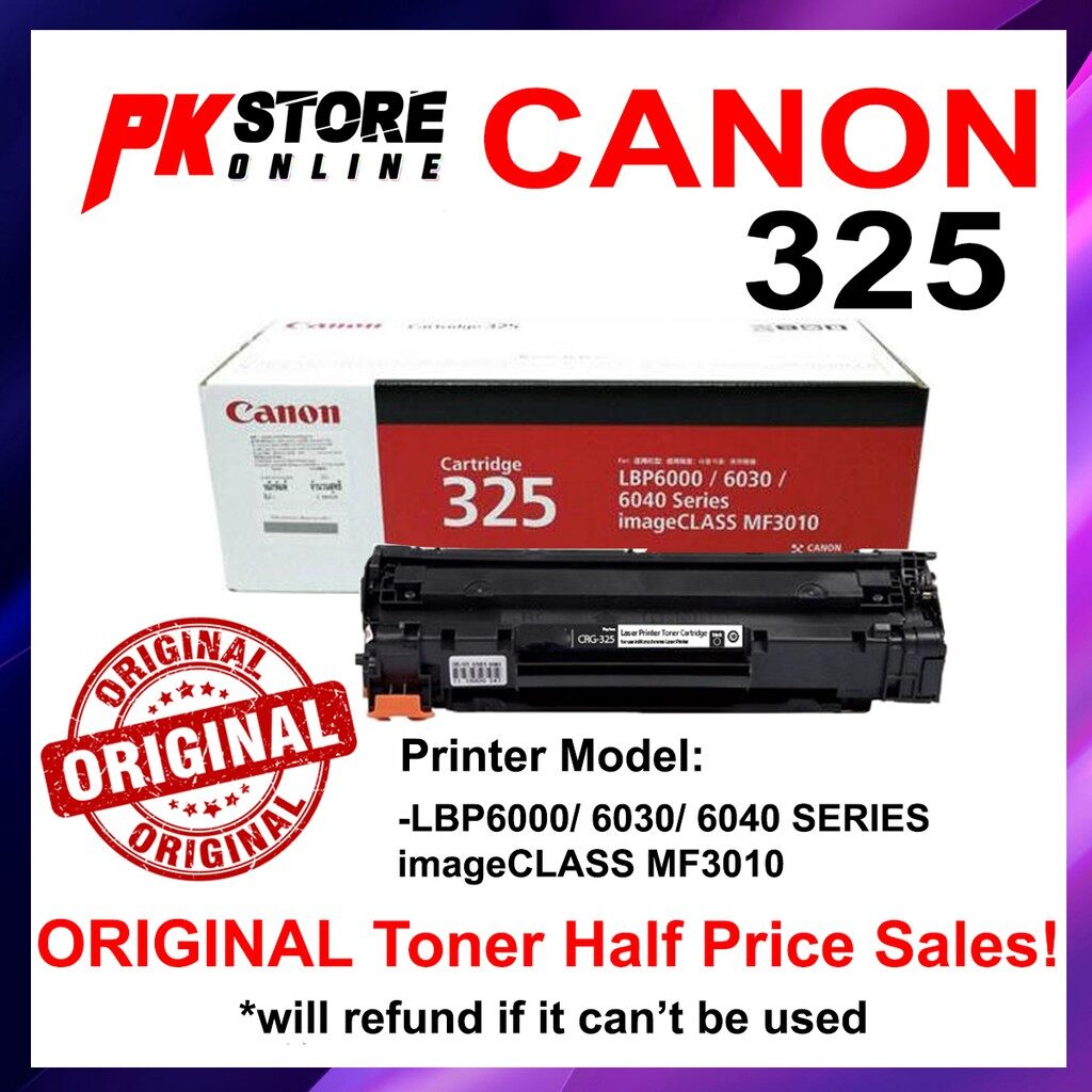 ORIGINAL CANON 325 LASER TONER CARTRIDGE | Lazada