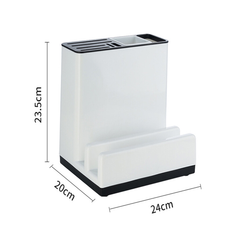 HKStorage Giá Để Ráo Nước Nhà Bếp Thìa/ Đũa/Thìa/Thớt/Nắp/Giá Để Đồ Dùng Nhà Bếp Giá Để Đồ Trên Mặt Bàn