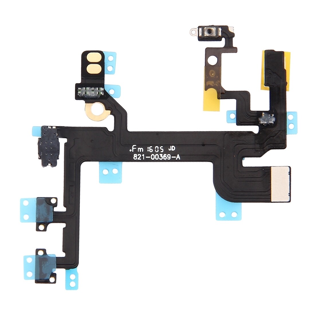 【AboutCellphone】Nút Nguồn & Nút Âm Lượng & Cáp Dẻo Đèn Pin Cho iPhone SE