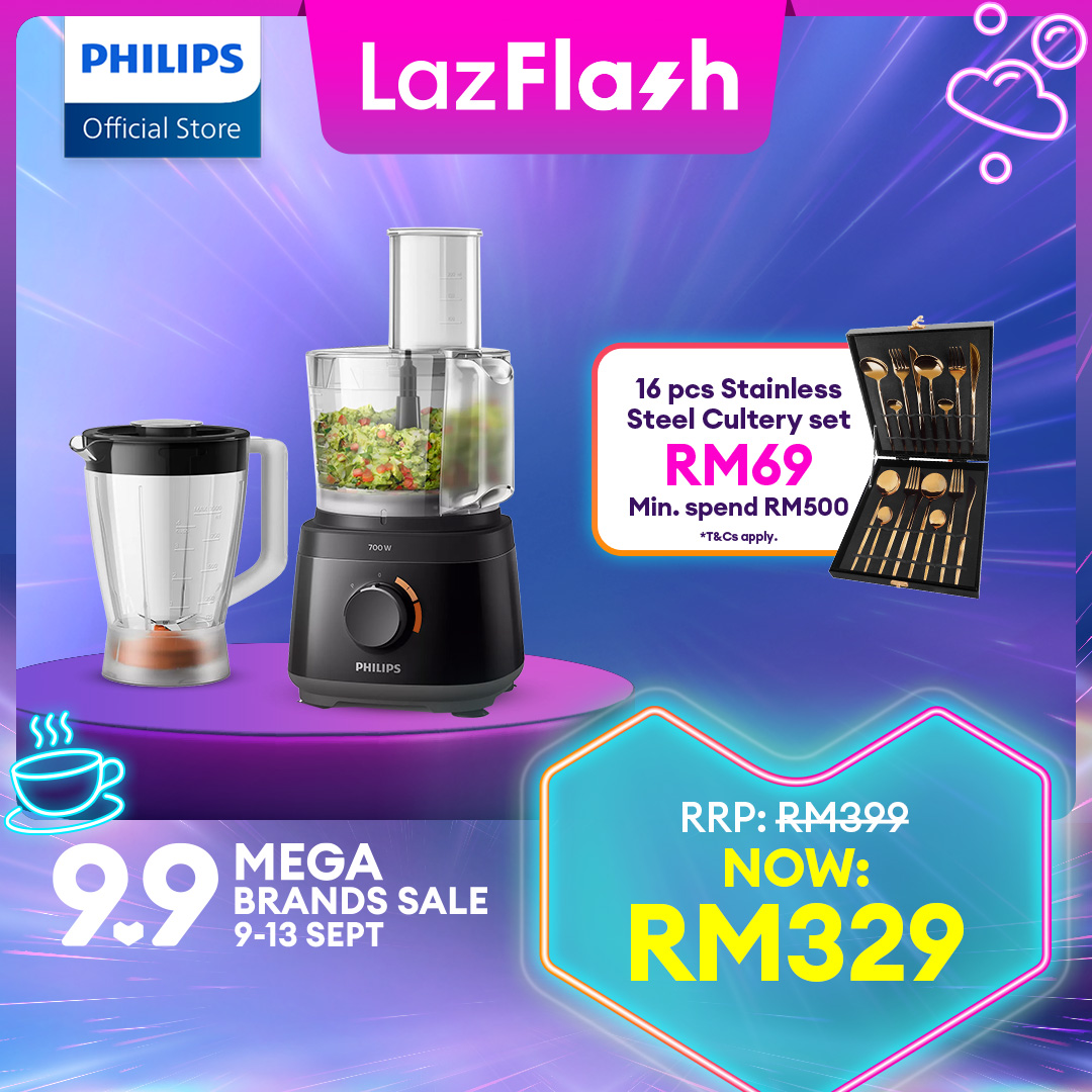 PHILIPS Daily Collection Compact Food Processor HR7320 HR7320 11 