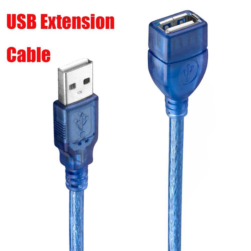 Usb 2.0 extension cable male to female m/f dual shielding