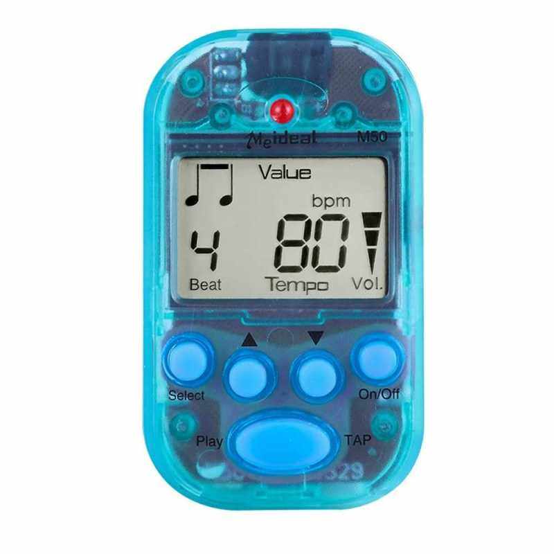 Professional Metronome M50 Digital LCD Clip-on Tuner Metronomfor Guitar Piano Mini Metronomo Musical Instrument Accessories (Blue) Malaysia