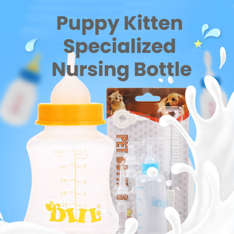 Bình Sữa Cho Chó Mèo Cưng Jianjia28 Bình Sữa Cho Thú Cưng Cún Con Mèo Con Phụ Kiện Cho Thú Cưng Ăn Bộ Đồ Cho Con Bú