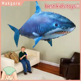 flying inflatable shark