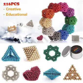 magnetic building beads