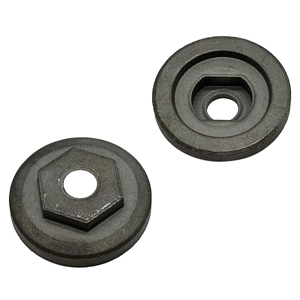 Toolsout 2Pcs Flange Nut Plate Tools For 110 Marble Machine Cutting Machine Plate Grinder Parts