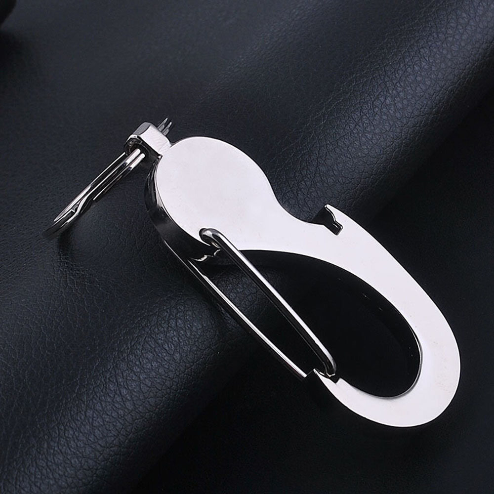 Cute 1PC Multi-function Interior Accessories Compass Car Accessories Car-styling Car Keychain Opener Key Rings Keyfob