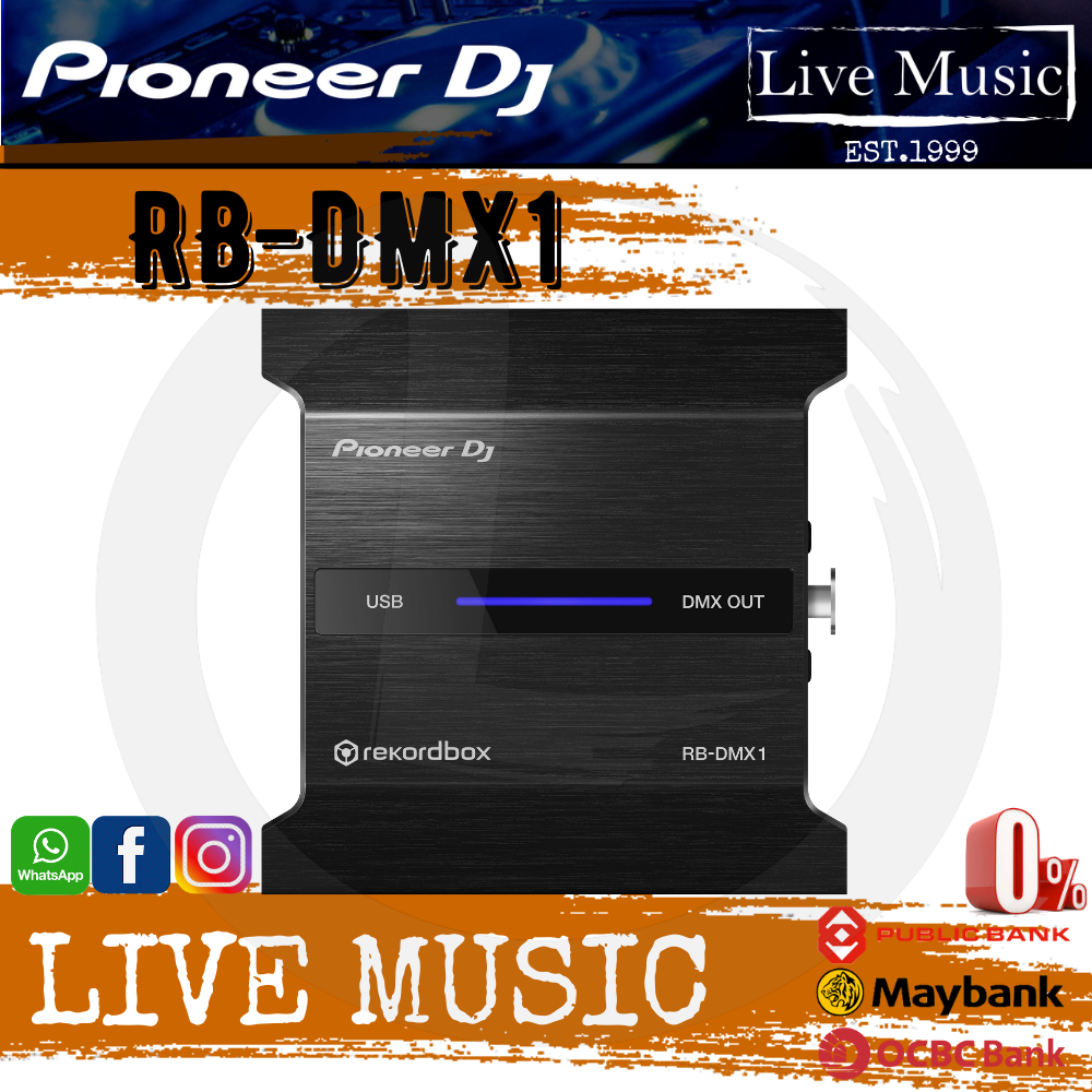 Pioneer RB-DMX1 DMX interface kopen? | Fritz-Events Cuijk