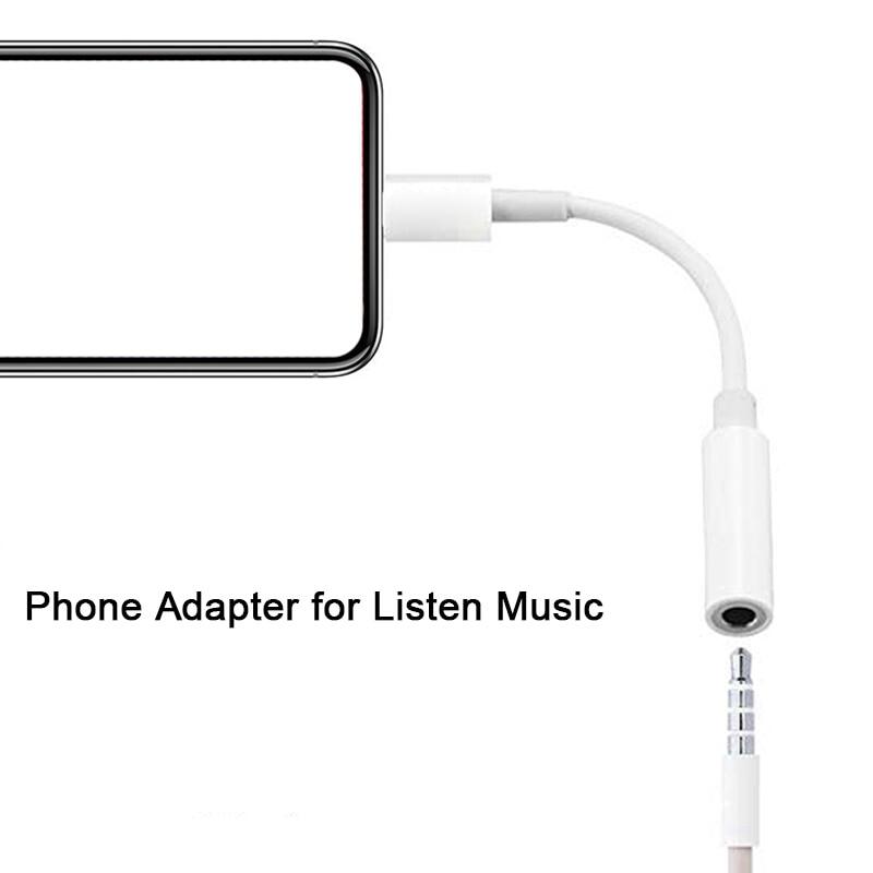 Headphone Adapter For iPhone 7 8 11 X XR AUX Earphone Adaptador on IOS