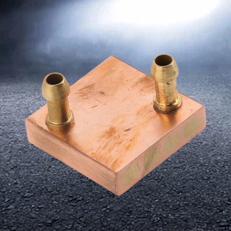 Copper Heat Sink Cooled Water Cooling Block For GPU CPU Radiator Liquid Heatsink