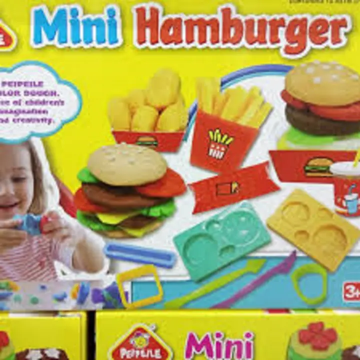 play doh hamburger set