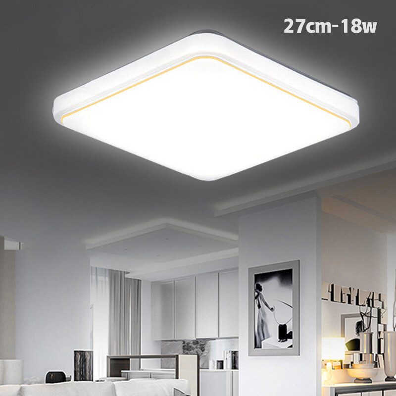 LEBI Đèn Trần Led, Đèn Phòng Khách Bầu Không Khí Đơn Giản Hiện Đại Phòng Ngủ Hình Vuông Nghiên Cứu Ban Công Chiếu Sáng Nhà Bếp