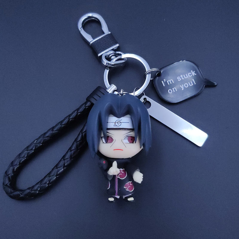 4 Cái/bộ Mô Hình Móc Khóa Naruto 4th Naruto Búp Bê Keychain
