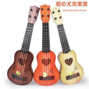 Hadiah Mainan Anak 21 Inci Gitar Empat Senar Ukulele By Devo Ting.