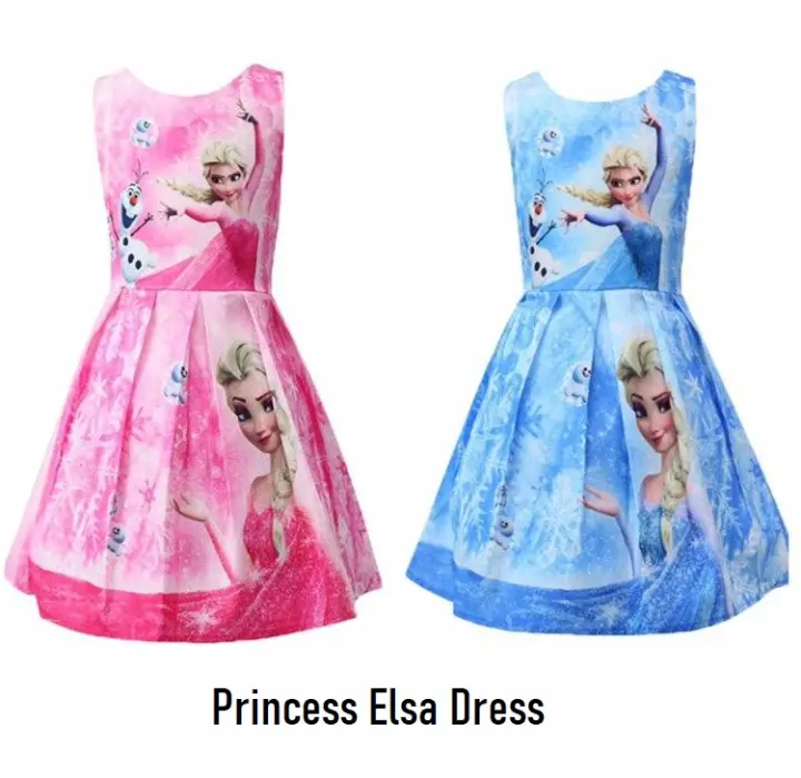 baju princess elsa frozen