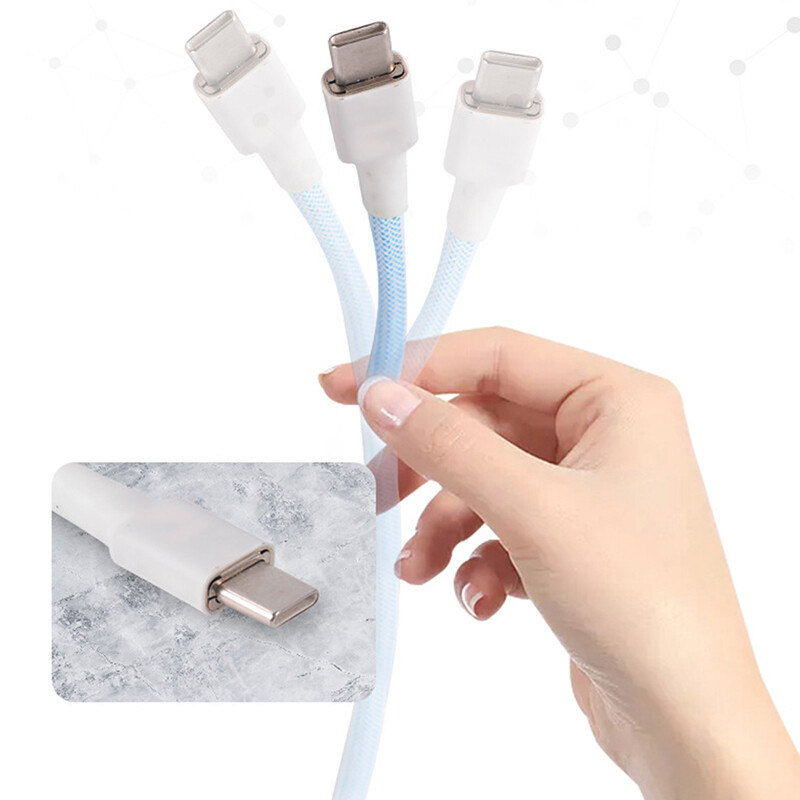 UNI Type-C USB Keyboard TypeC USB Cable Mechanical Keyboard Coiled Aviator Wire 1.5m