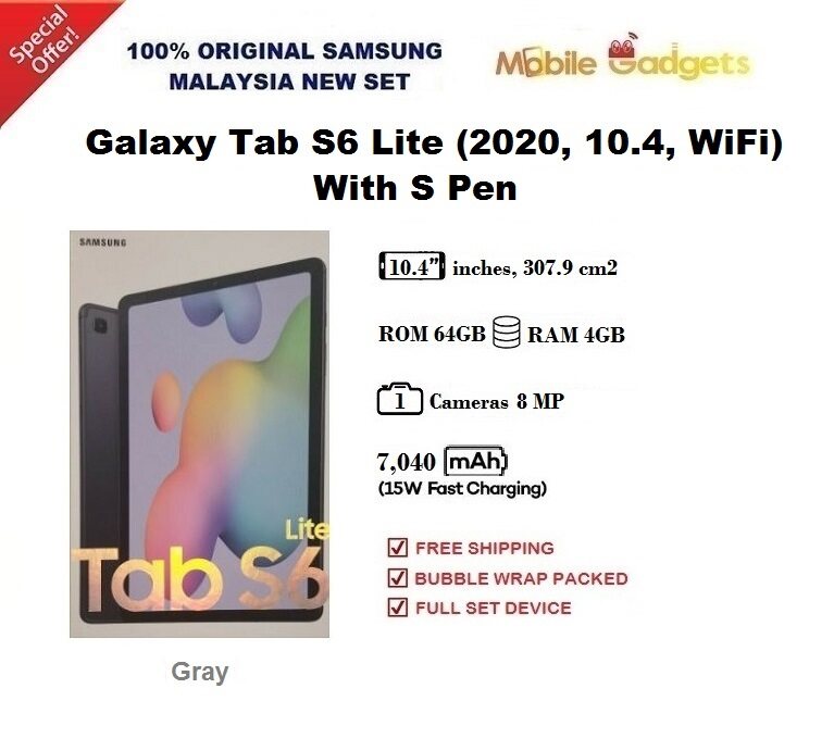 tab s6 lite specs